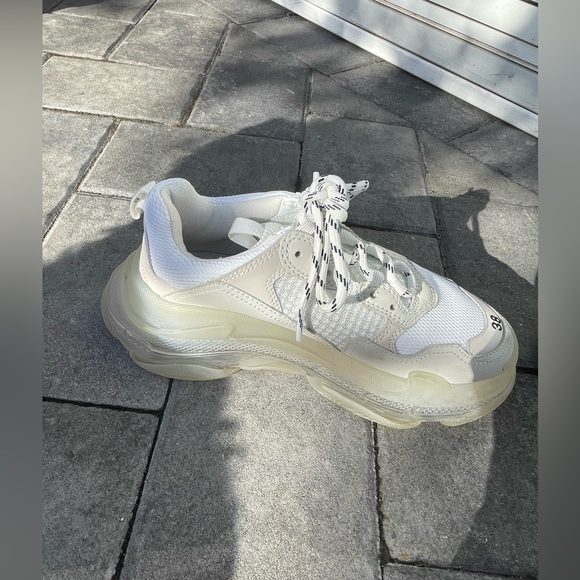 Balenciaga triple s sneaker white/clear - Picture 5 of 7
